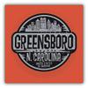 Greensboro City USA Grunge Label Decorative Scrapbooking Sticker Waterproof Vinyl Stickers for Water Bottle, Laptop & Phone Case 50 Pack view 2
