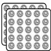 Bern Switzerland Grunge Rubber Stamp Travel Decorative Scrapbooking Sticker Waterproof Vinyl Stickers for Water Bottle, Laptop & Phone Case 50 Pack view 1