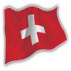 Switzerland Waving World Flag Decorative Scrapbooking Sticker Waterproof Vinyl Stickers for Water Bottle, Laptop & Phone Case 50 Pack view 2