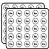 Tajikistan Grunge Map Flag Label Decorative Scrapbooking Sticker Waterproof Vinyl Stickers for Water Bottle, Laptop & Phone Case 50 Pack view 1