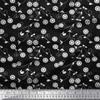 Artistic Print - Black - Soimoi Cotton Jersey Knit Fabric, 58" Wide Soft Stretch Printed Fabric by The Yard for T-Shirts, Baby Clothes, Pajamas, Dresses, Leggings & DIY Projects view 1