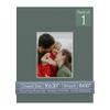 CountryArtHouse Charcoal Acid Free 16x20 Picture Frame Mats with White Core Bevel Cut for 8x10 Pictures - Fits 16x20 Frame - One Mat view 1