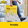 Post-it Super Sticky Portable Tabletop Easel Pad w/Dry Erase Panel, Great for Virtual Teachers and Students, 20x23 Inches, 20 Sheets/Pad, 2 Pads, Built-in Stand (563DE VAD 2PK), White view 2