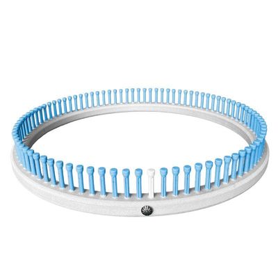 CINDWOOD Small Round Afghan 5/8" 75 peg Loom (Blue)