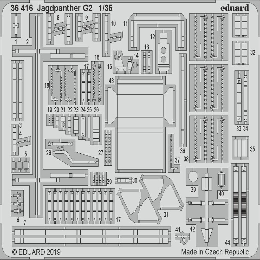 Eduard EDP36416 Photoetch Set, Various
