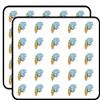 Funny Elephant Surfer Cartoon Decorative Scrapbooking Sticker Waterproof Vinyl Stickers for Water Bottle, Laptop & Phone Case 50 Pack view 1