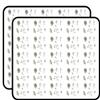 Plants and Flowers Sticker Sheet 50 Pack 1-Inch Retro Stickers for Scrapbooking, Journals, Planners, Laptops, Phones and Water Bottles view 1