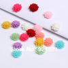 Calvas 15mm Colors Resin Flower Beads for Jewelry Flatback Cabochon Craft Material DIY Accessories 100pcs/lot D0262 view 2