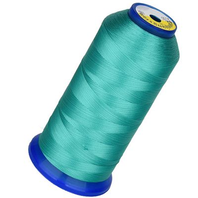 Heavy Duty Thread 1800Yards Size T70#69 210D/3 All Purpose High Strength Polyester Sewing Thread for Weaves, Upholstery, Jeans and Weaving Hair, Drapery, Beading, Purses, Leather (Aquamarine)