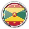 Grenada Glossy Flag Label Sticker for Scrapbooking Waterproof Vinyl Stickers for Water Bottle, Laptop & Phone Case 50 Pack view 2