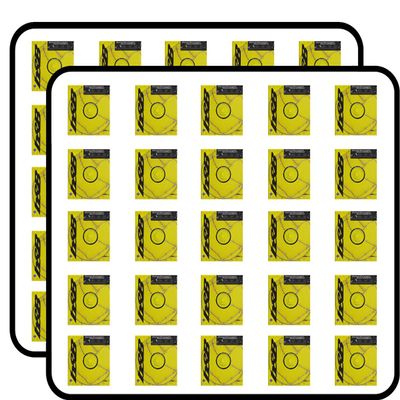 Beerbongs and Bentleys 50 Pack 1-Inch Retro Stickers for Scrapbooking, Journals, Planners, Laptops, Phones and Water Bottles