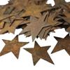 Pack of 12 Rusty Tin Star Cutouts - Rusted Metal Stars for DIY Crafts - Primitive, Rustic Country, Farmhouse DIY Crafts and Decorative Accents (Size: 2-1/2 inch Long x 2-1/4 inch Wide) view 1