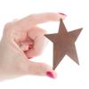 Pack of 12 Rusty Tin Star Cutouts - Rusted Metal Stars for DIY Crafts - Primitive, Rustic Country, Farmhouse DIY Crafts and Decorative Accents (Size: 2-1/2 inch Long x 2-1/4 inch Wide) view 2