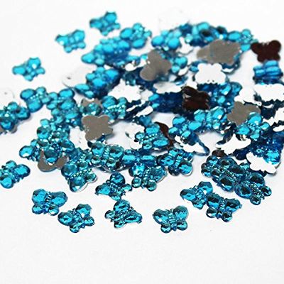 Turquoise Acrylic Butterflies | 2880 Pieces
