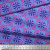 Artistic Print - Medium Purple - Soimoi Cotton Jersey Knit Fabric, 58" Wide Soft Stretch Printed Fabric by The Yard for T-Shirts, Baby Clothes, Pajamas, Dresses, Leggings & DIY Projects view 2
