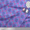 Artistic Print - Medium Purple - Soimoi Cotton Jersey Knit Fabric, 58" Wide Soft Stretch Printed Fabric by The Yard for T-Shirts, Baby Clothes, Pajamas, Dresses, Leggings & DIY Projects view 3