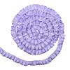 Yalulu 10 Yard/Lot 1 Inch Ruffled Chiffon Tape Ribbon Pleated Chiffon Lace Trim DIY Craft Sewing Material Headwear Accessories Supply (Purple) view 1
