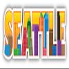 Seattle City USA Slogan Decorative Scrapbooking Sticker Waterproof Vinyl Stickers for Water Bottle, Laptop & Phone Case 50 Pack view 2
