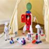 Daron Space Station with Lights & Sounds, Swiveling Compartments, Space Hover, Astronaut Figurine, Space Shuttle - Space Adventure Series, Ages 3+ view 2