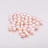 Calvas LE Sky 10 Pieces 100% Natural Pearl Half Hole Cultured AAA Freshwater Rice Pearl Beads Half-drilled Hole 6-7 mm 3 Colors - (Color: 2, Item Diameter: 6-6.5mm) view 1