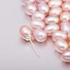 Calvas LE Sky 10 Pieces 100% Natural Pearl Half Hole Cultured AAA Freshwater Rice Pearl Beads Half-drilled Hole 6-7 mm 3 Colors - (Color: 2, Item Diameter: 6-6.5mm) view 4