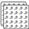 Funny Rat with Cheese Decorative Scrapbooking Sticker Waterproof Vinyl Stickers for Water Bottle, Laptop & Phone Case 50 Pack view 1