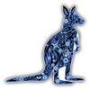 Patterned Kangaroo Decorative Scrapbooking Sticker Waterproof Vinyl Stickers for Water Bottle, Laptop & Phone Case 50 Pack view 2