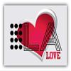 Love Los Angeles City USA Decorative Scrapbooking Sticker Waterproof Vinyl Stickers for Water Bottle, Laptop & Phone Case 50 Pack view 2