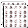 Fashion Poodle Dog Face Sketch Decorative Scrapbooking Sticker Waterproof Vinyl Stickers for Water Bottle, Laptop & Phone Case 50 Pack view 1