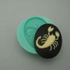 Findings Stop Brand Silicon Mold Zodiac Cameo Flexible for Crafts, Jewelry, Resin, Scrapbooking, Polymer Clay (Scorpio) view 3