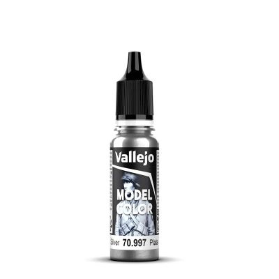 Vallejo Model Color 70997 Silver (17ml)