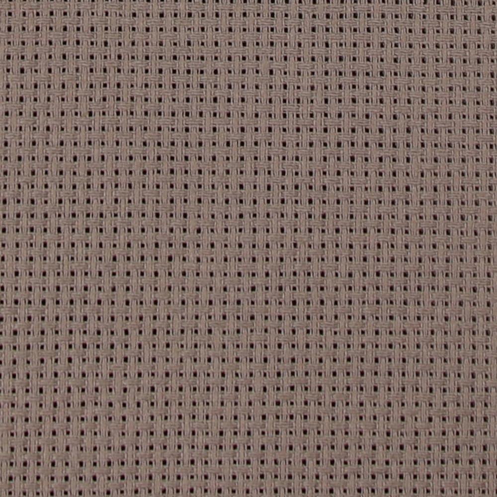 59" x 1 Yard 14ct Counted Cotton Aida Cloth Cross Stitch Fabric (Coffee)