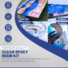 Magic Resin | 1 Gallon (3.8 L) | Premium Quality Clear Epoxy Resin Kit | Non-Toxic | High Gloss Thick Clear Coat | for Table Tops, Bar Tops, Counter Tops and Artworks | 100% Solids view 2