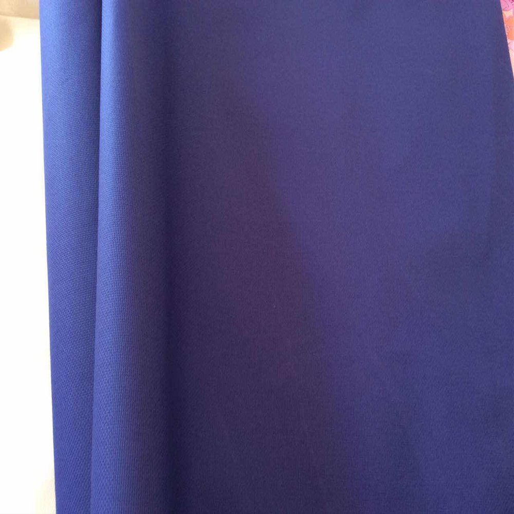 19" x 28" 11CT Counted Cotton Aida Cloth Cross Stitch Fabric (Royal Blue)