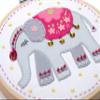 Vervaco Felt Applique KIT Elephant, Assorted view 2