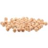 Large Wooden Beads for Crafts - Pack of 100 14mm 9/16 x 5/32 Inch Hole Large Wood Beads for Crafts withHoles for DIY | Round Wooden Balls for Crafts | Wood Beads for Jewelry Making | Woodpeckers view 1