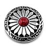 5pcs/10pcs Screw Eye Decoration Clasp Leather Craft Metal Coin Concho Button Screw Back (Red, 10pcs) view 1