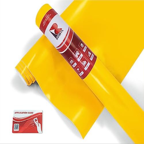 Avery Dennison UC900 Ultimate Cast Film in Sunshine Yellow 216 / Yellow Pantone 109 C - 2ft x 10yd - Translucent Graphic Flexible Vinyl Sheet Roll for Decals, Stickers and Signs