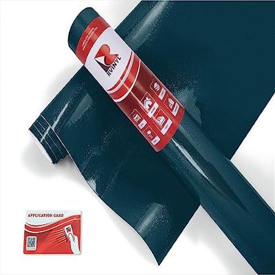 Avery Dennison SC950 Metallic Dark Royal Blue 653-M 2ft x 10yd Graphic Vinyl Film Sheet Roll - for Cricut, Silhouette Cameo, Craft, Stickers, Decals, Signs and Scrap Books