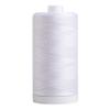 Connecting Threads White 100% Cotton Thread for Sewing, Quilting, and Crafting - 50-Weight - 1200 Yard Large Spool (White) view 1