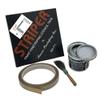 Automotive Pinstriping KIT - Stencil/Brush/Paint - Pinstripe Your Car/Truck - Results: 1/32 in Stripe, 1/32 in Space, 1/32 in Stripe, 1/32 in Space, 1/32 in Stripe (Gray, 42 Foot roll) view 1