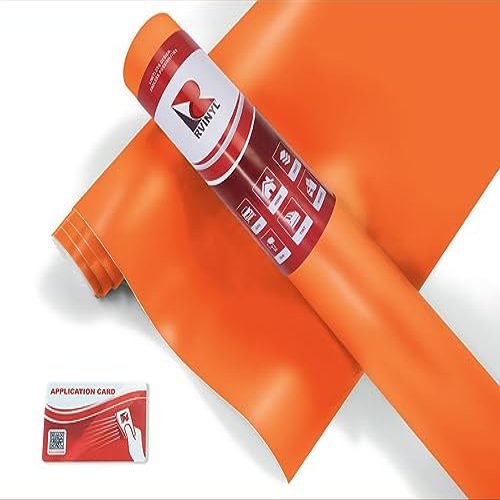 ORACAL 631 Light Orange 036 Exhibition Calendered Film 2ft x 10ft Vinyl Film Sheet Roll - for Cricut, Silhouette Cameo, Craft and Sign Cutters
