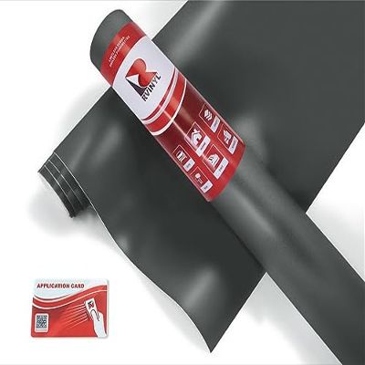 ORACAL 631 Series Exhibition Calendered Sign Film in Dark Grey 073-2ft x 10ft - Matte Finish Vinyl Roll with Removable Adhesive for Interior Craft and Signage