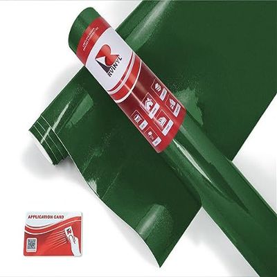 ORACAL 951 Foliage Green Metallic 679 Premium Cast Film 2ft x 5ft Vinyl Film Sheet Roll - for Cricut, Silhouette Cameo, Craft and Sign Cutters