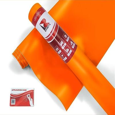 ORACAL 631 Pastel Orange 035 Exhibition Calendered Film 2ft x 10ft Vinyl Film Sheet Roll - for Cricut, Silhouette Cameo, Craft and Sign Cutters