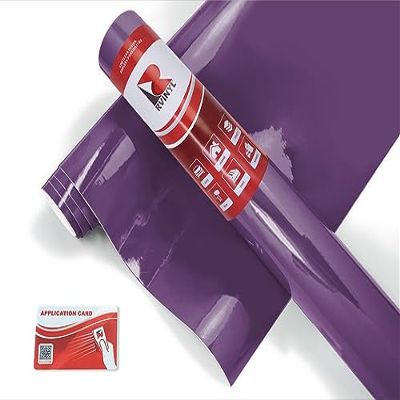 ORACAL 8300 Violet 040 Transparent Calendered Film 2ft x 5ft Vinyl Film Sheet Roll - for Cricut, Silhouette Cameo, Craft and Sign Cutters