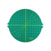 The Quilted Bear Rotating Cutting Mat - Circular 14" x 14" Self Healing 360 Rotating Craft Cutting Mat with Innovative Locking Mechanism for Quilting, Sewing, Dressmaking & Crafts (Green) view 1