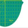 The Quilted Bear Rotating Cutting Mat - Circular 14" x 14" Self Healing 360 Rotating Craft Cutting Mat with Innovative Locking Mechanism for Quilting, Sewing, Dressmaking & Crafts (Green) view 2