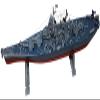 Atlantis AMCH463 1/535 USS Wisconsin BB-64 Model Kit Various view 1