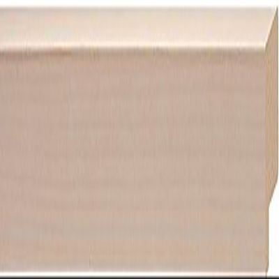 Picture Frame Moulding (Wood) 100ft Bundle - Contemporary White Washed Finish - 1" Width - 9/16" Rabbet Depth